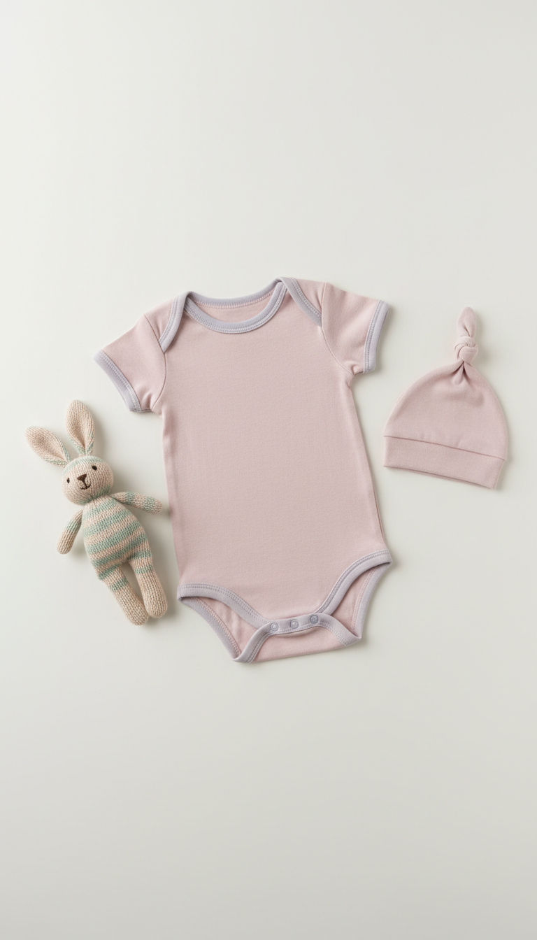 Body para bebé de algodón suave
