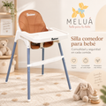 Silla Comedor para Bebé con Bandeja y Arnés | Bebisso