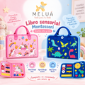 Libro Sensorial Montessori Unicornio para Niños | MELUÁ