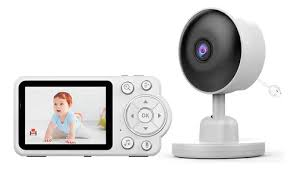 Vigilabebés con Cámara HD y Pantalla a Color 3.5" – Visión Nocturna, Audio Bidireccional y Detección de Llanto